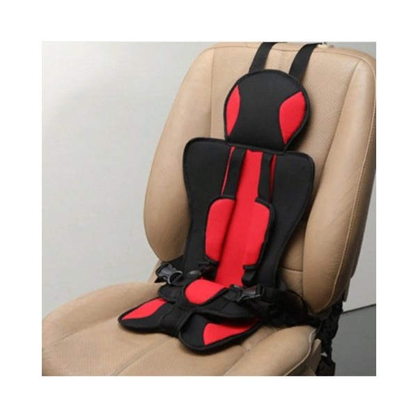 

Автокресло Бескаркасное для детей Multi Function Дышащее регулируемое красное