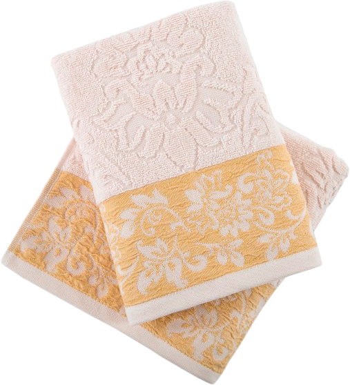 

Махровое полотенце Irya Jakarli Scarlet Beige 90х150 Золото