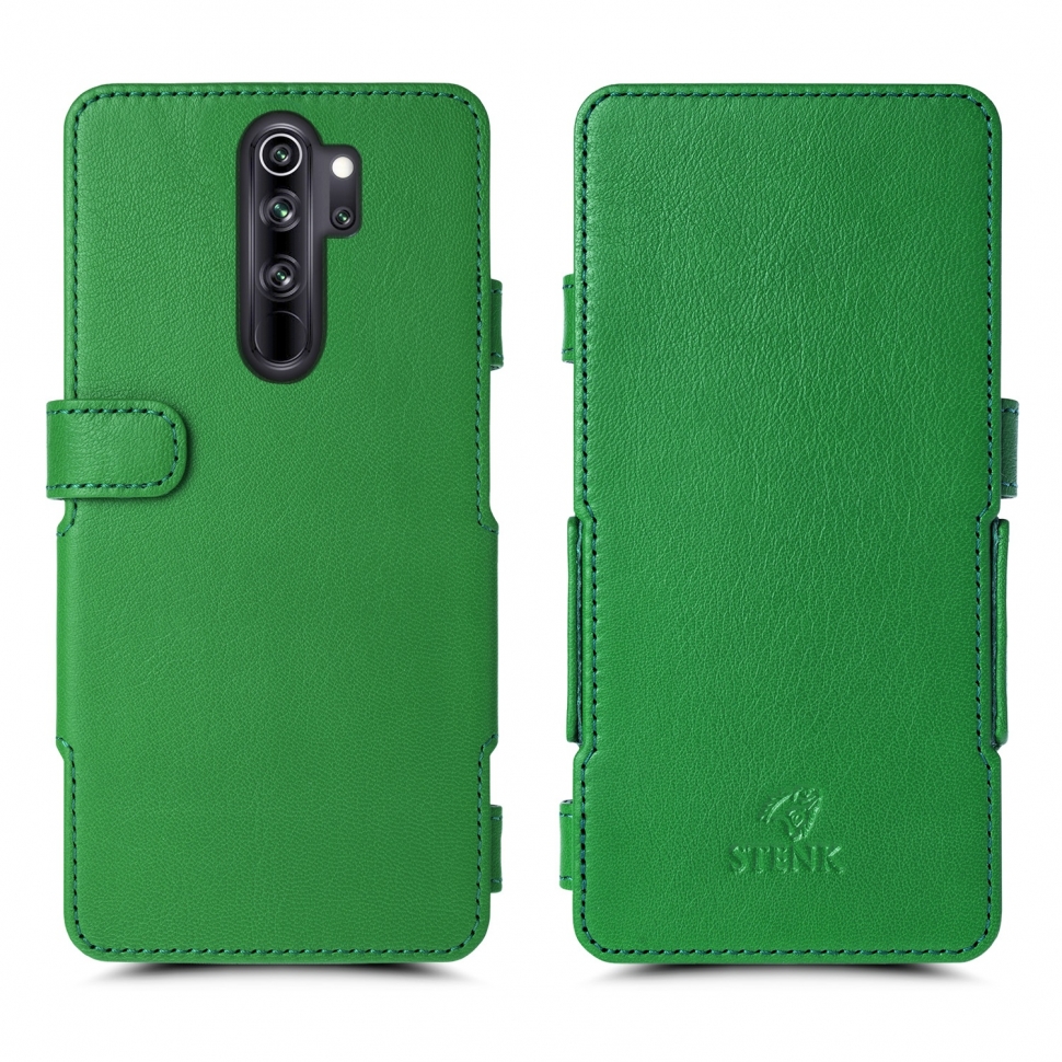 

Чехол книжка Stenk Prime для Xiaomi Redmi Note 8 Pro Зелёный