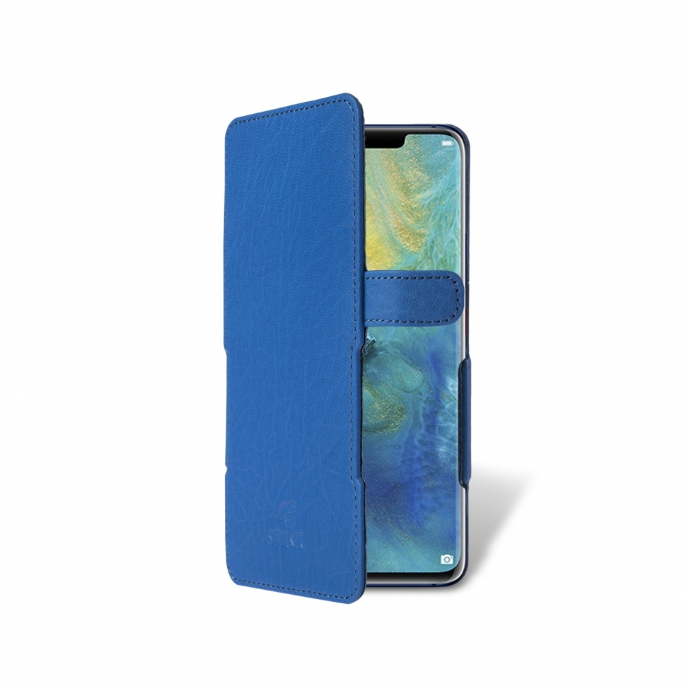 

Чехол книжка Stenk Prime для Huawei Mate 20 Pro Ярко-синий