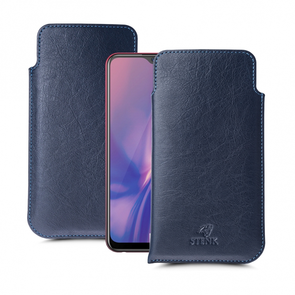 

Футляр Stenk Elegance для Vivo Y11 Синий