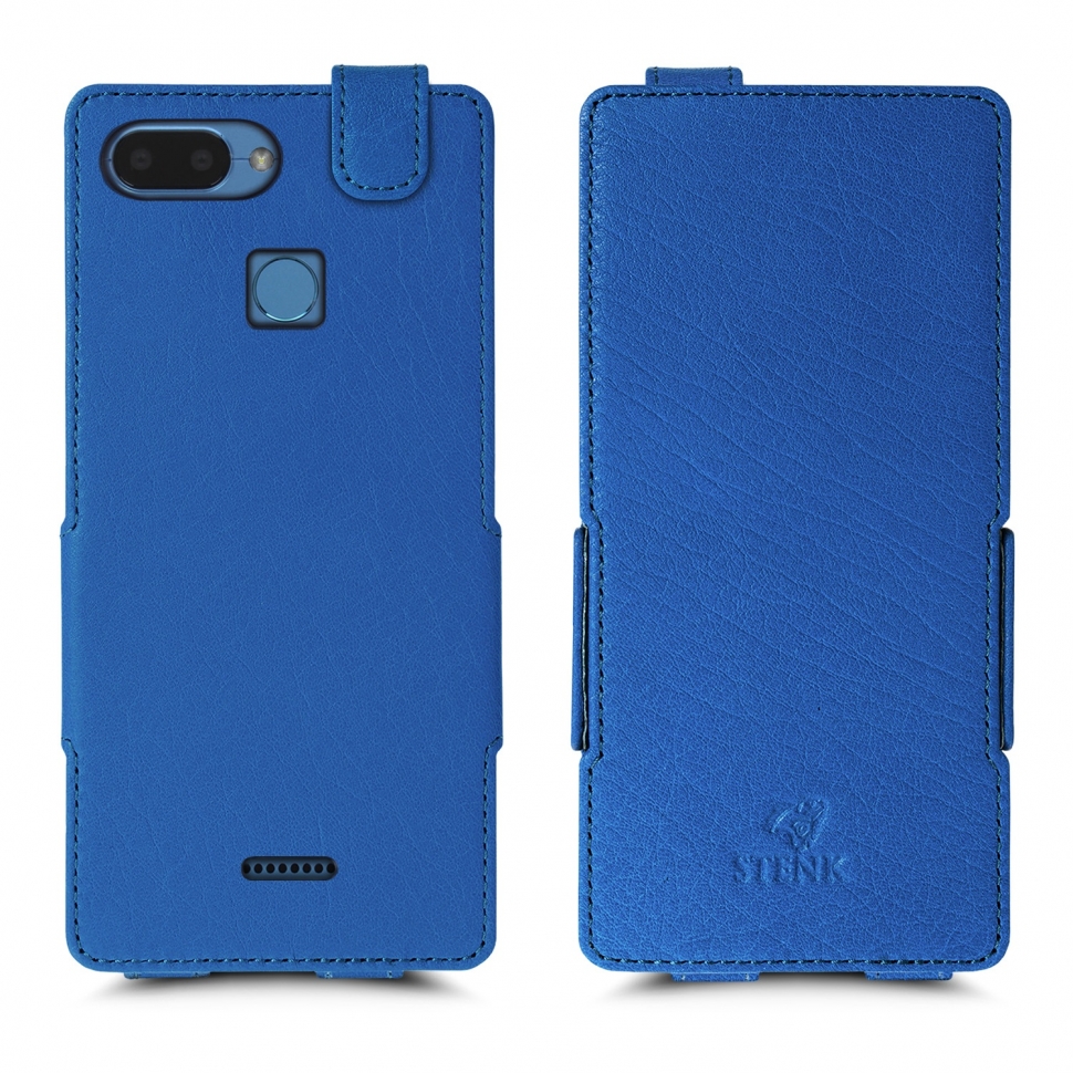 

Чехол флип Stenk Prime для Xiaomi Redmi 6 Ярко-синий
