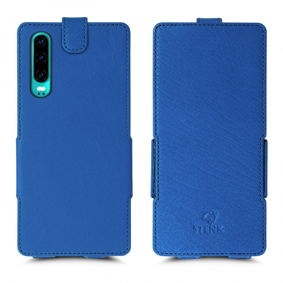 

Чехол флип Stenk Prime для Huawei P30 Ярко-синий