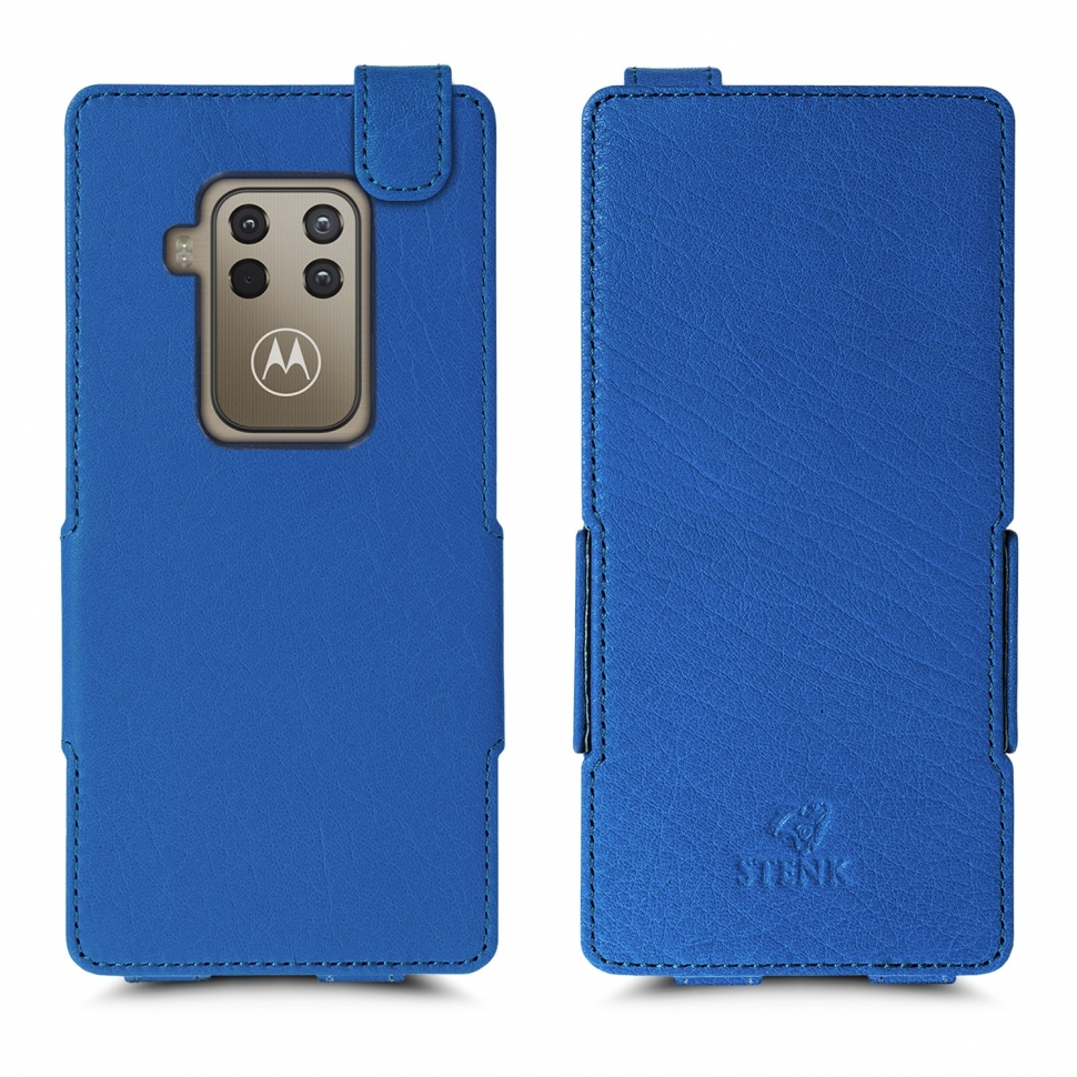 

Чехол флип Stenk Prime для Motorola One Zoom Ярко-синий