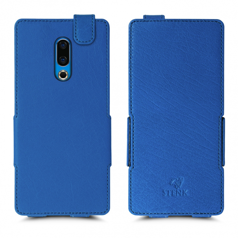 

Чехол флип Stenk Prime для Meizu 16th Ярко-синий
