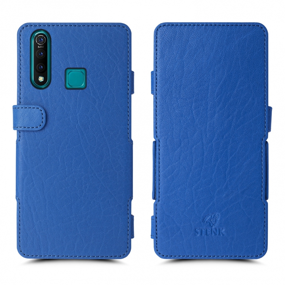 

Чехол книжка Stenk Prime для Vivo Z5x Ярко-синий