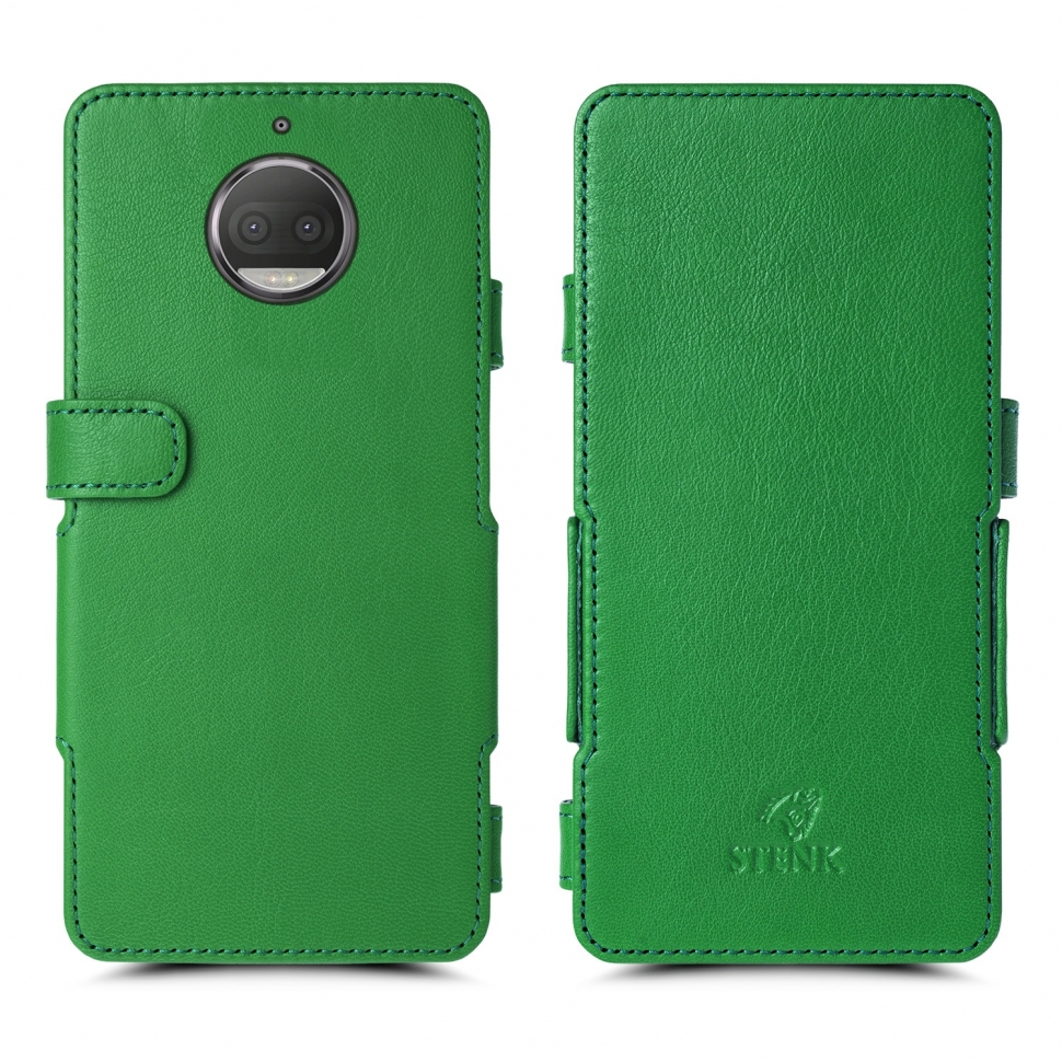 

Чехол книжка Stenk Prime для Motorola Moto G5S Plus Зелёный