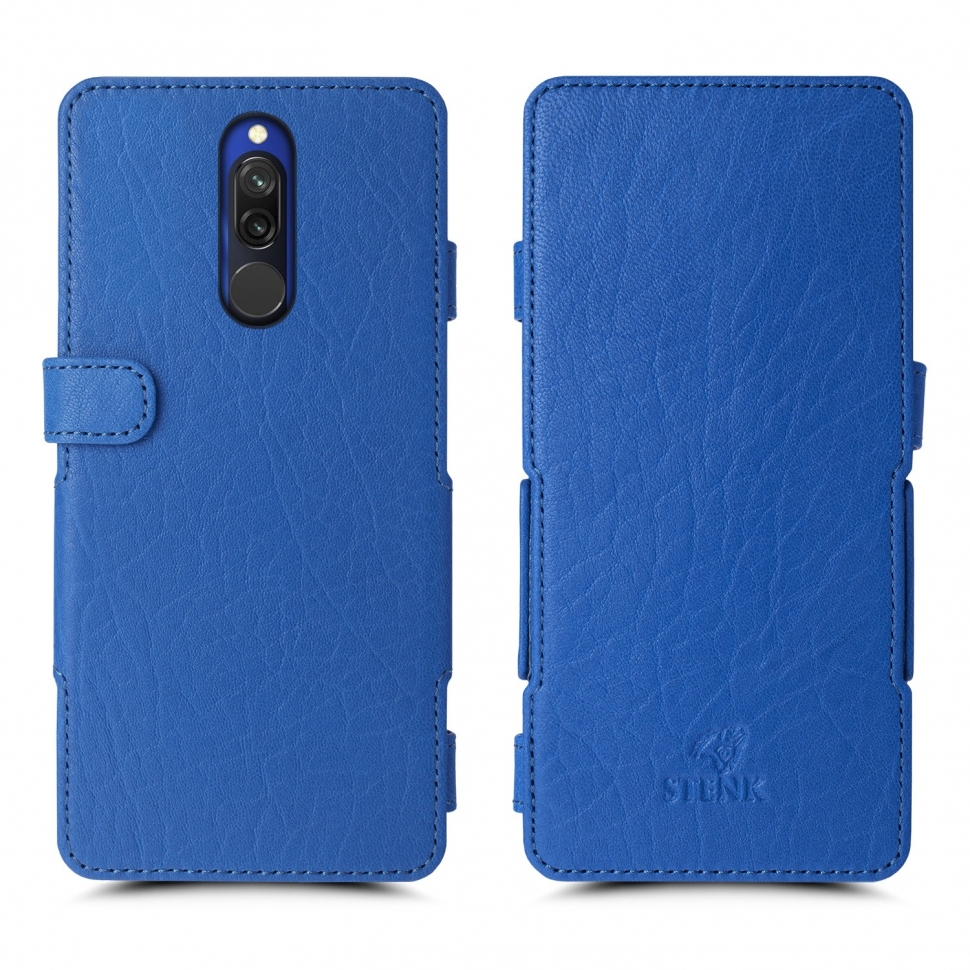 

Чехол книжка Stenk Prime для Xiaomi Redmi 8 Ярко-синий