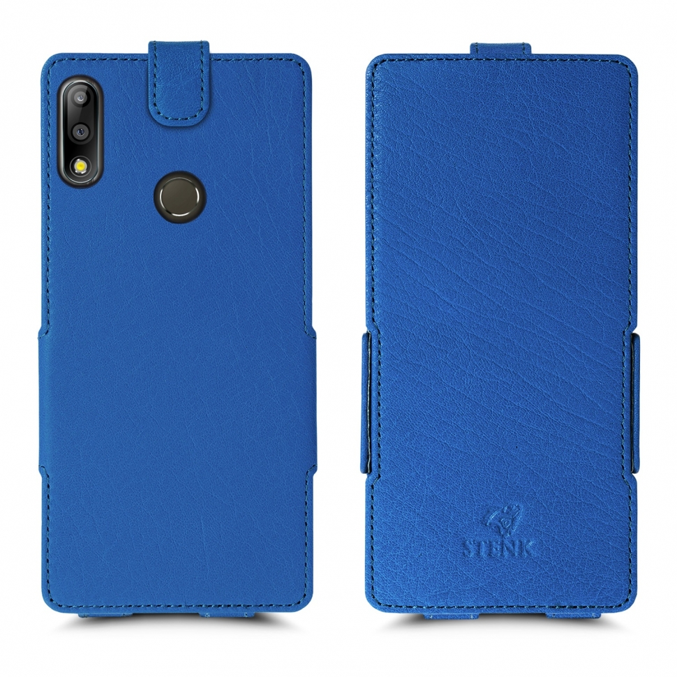 

Чехол флип Stenk Prime для ASUS ZenFone Max Pro M2 Ярко-синий