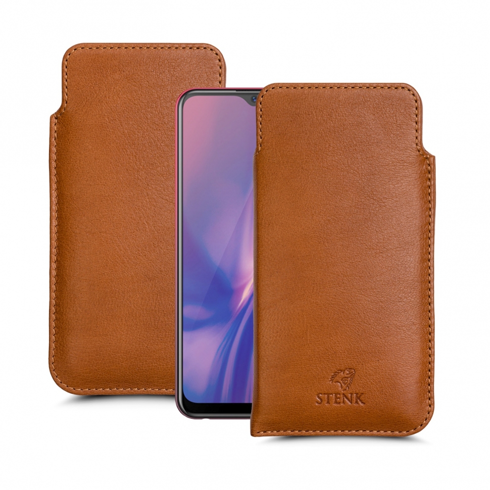 

Футляр Stenk Elegance для Vivo Y11 Camel