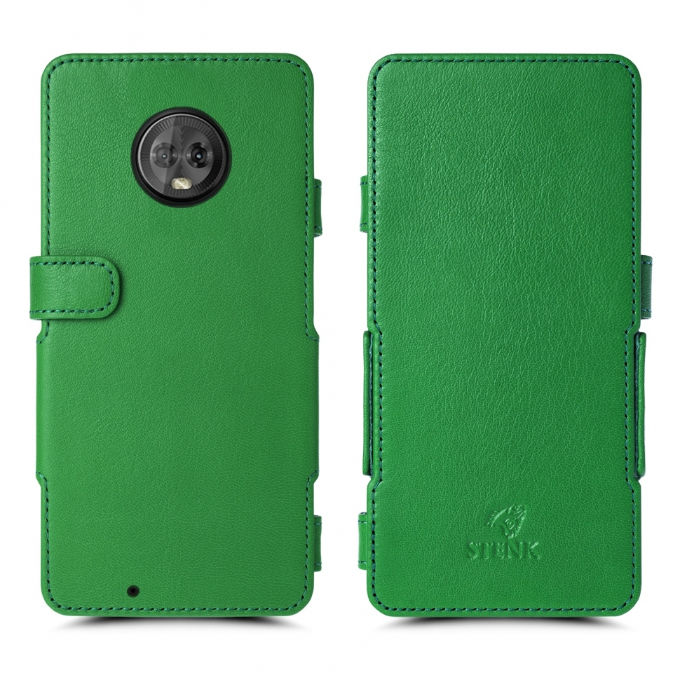 

Чехол книжка Stenk Prime для Motorola Moto G6 Зелёный