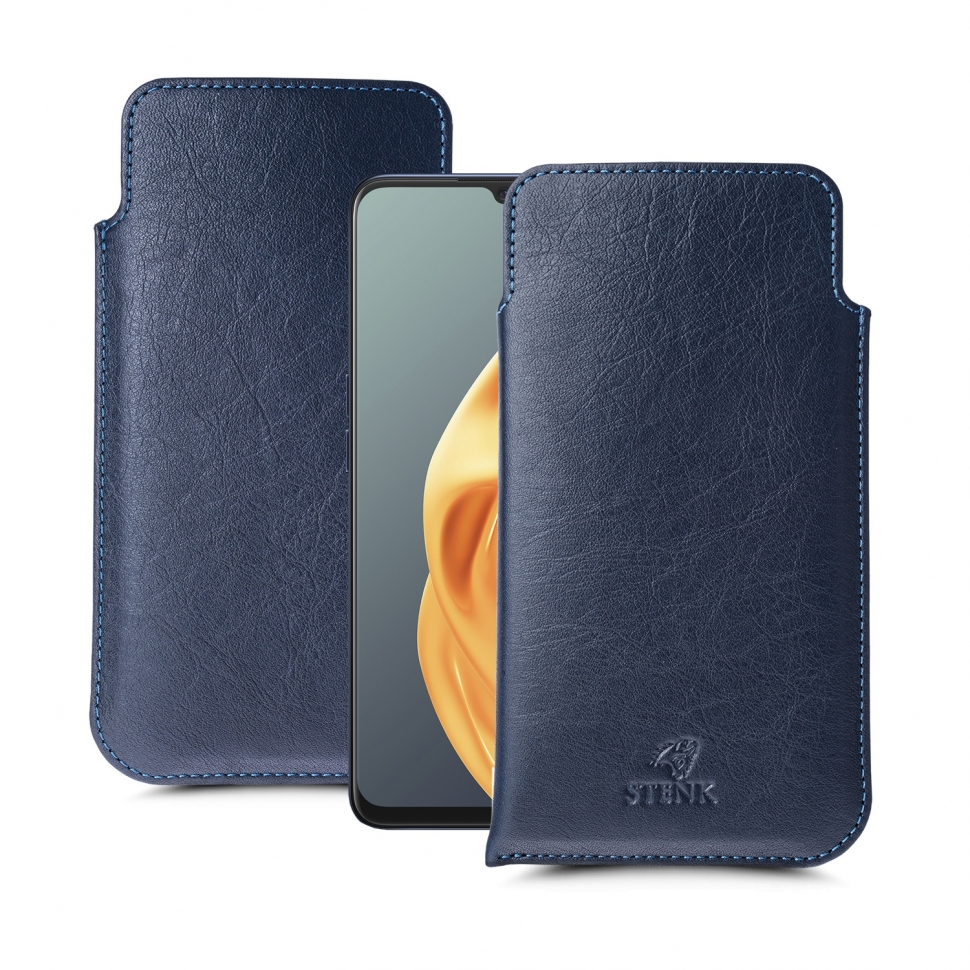 

Футляр Stenk Elegance для OPPO A91 Синий