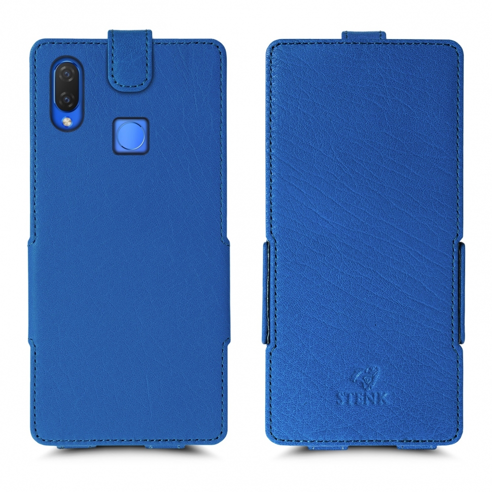 

Чехол флип Stenk Prime для Huawei P Smart Plus Ярко-синий