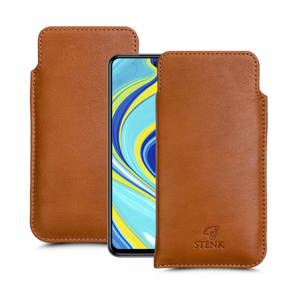 

Футляр Stenk Elegance для Xiaomi Redmi Note 9S Camel
