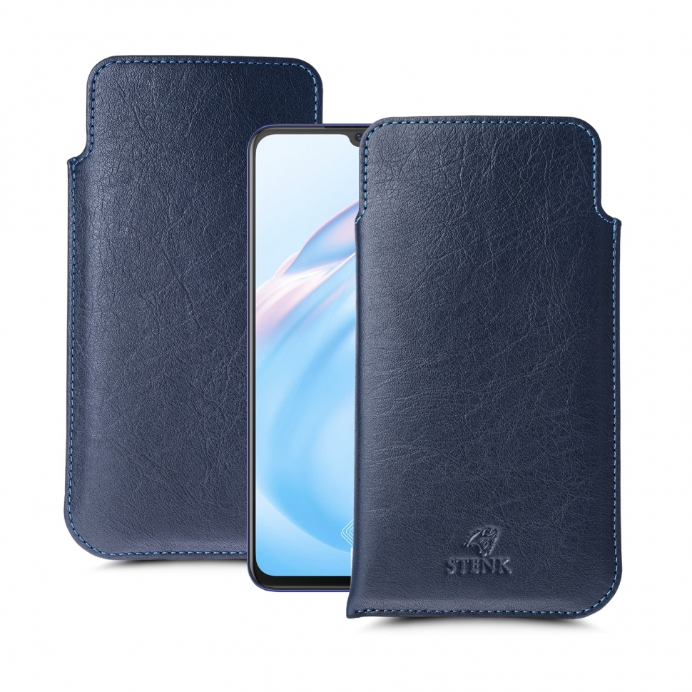 

Футляр Stenk Elegance для Vivo V17 Синий