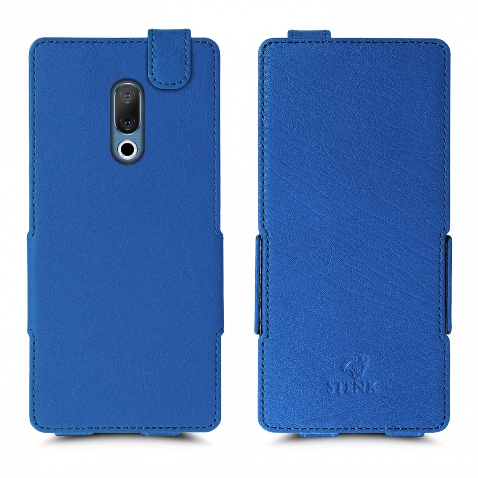 

Чехол флип Stenk Prime для Meizu 15 Ярко-синий