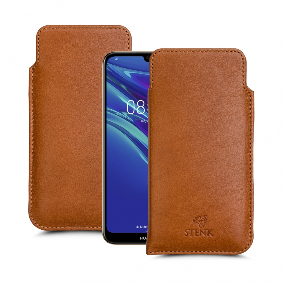 

Футляр Stenk Elegance для Huawei Y6 (2019) Camel