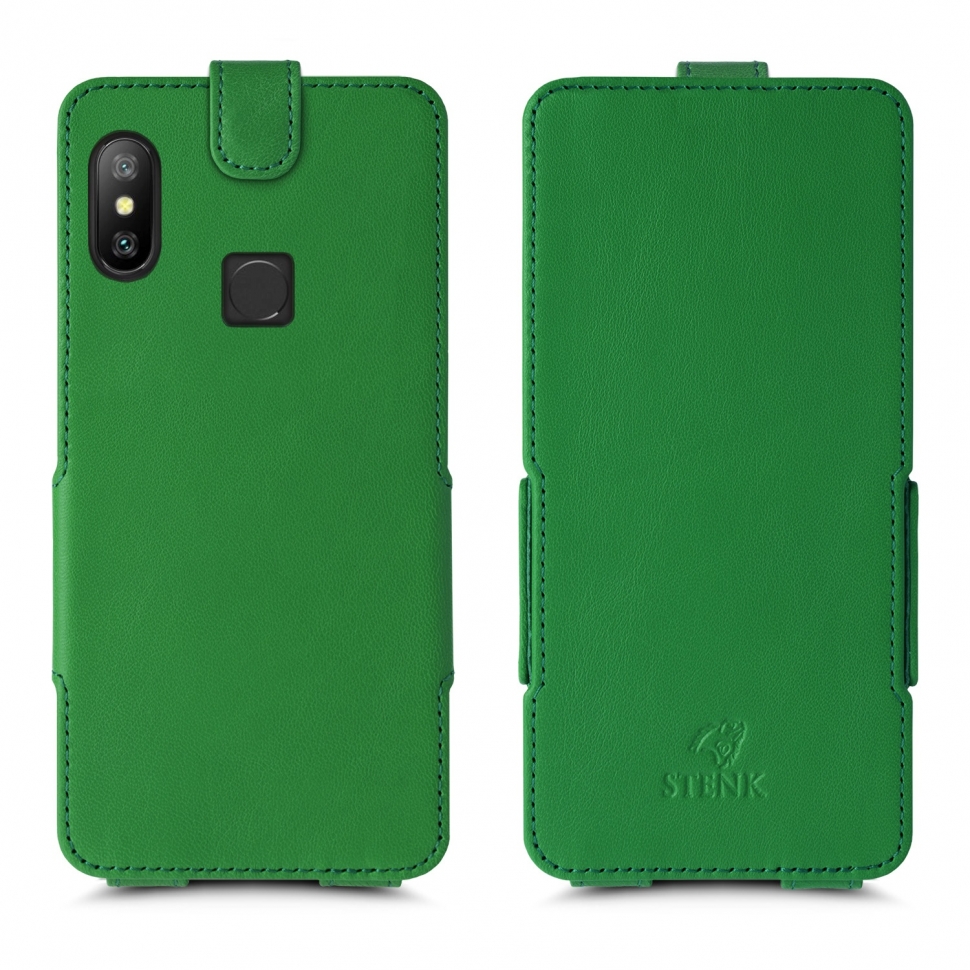 

Чехол флип Stenk Prime для Xiaomi Redmi 6 Pro Зелёный
