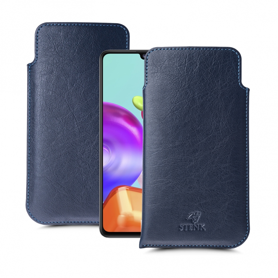

Футляр Stenk Elegance для Samsung Galaxy A41 Синий