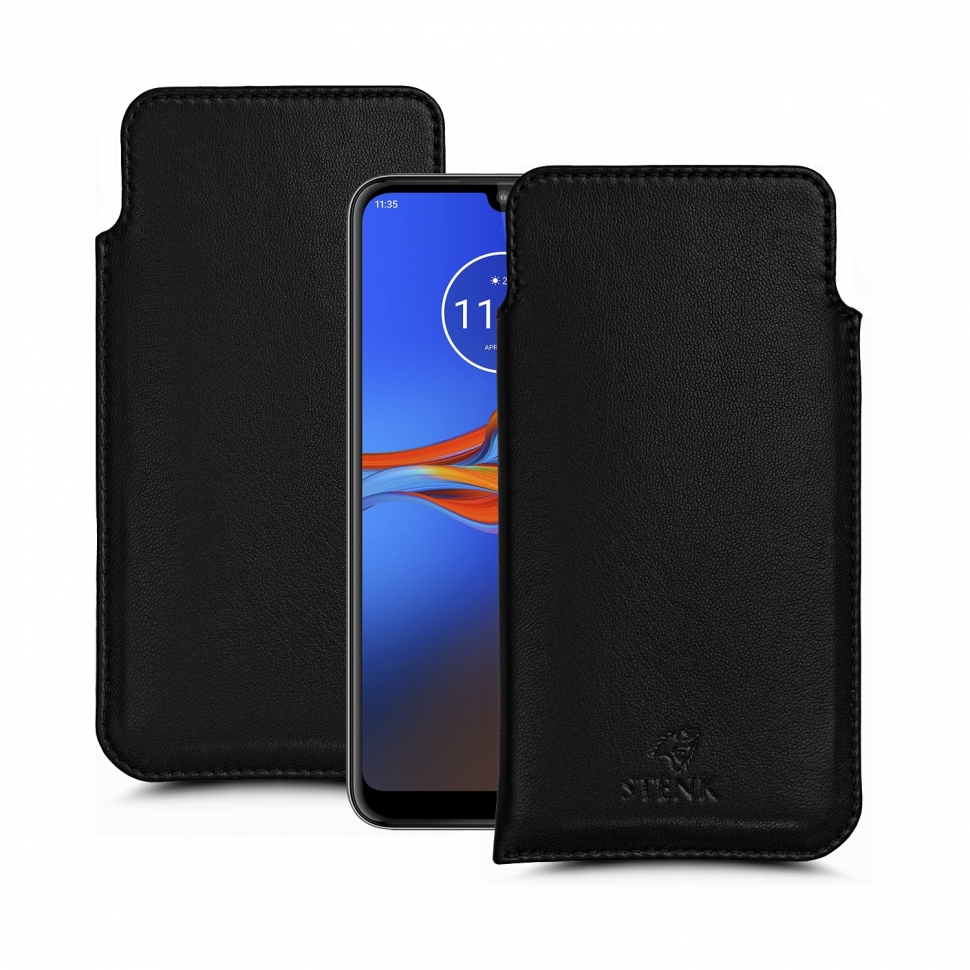 

Футляр Stenk Elegance для Motorola Moto E6 Plus Чёрный