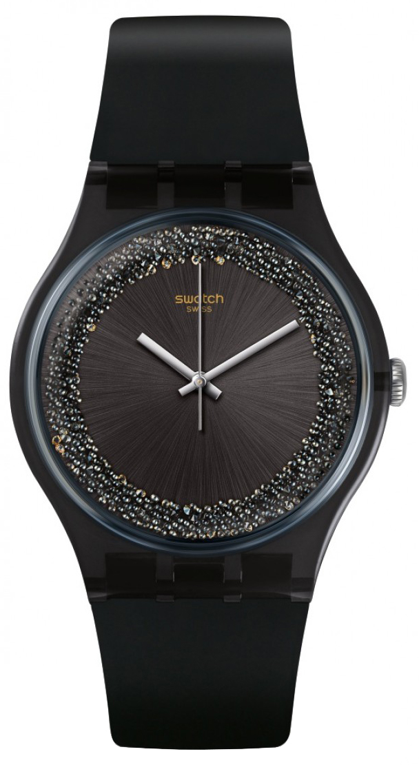 

Женские часы SWATCH DARKSPARKLES SUOB156