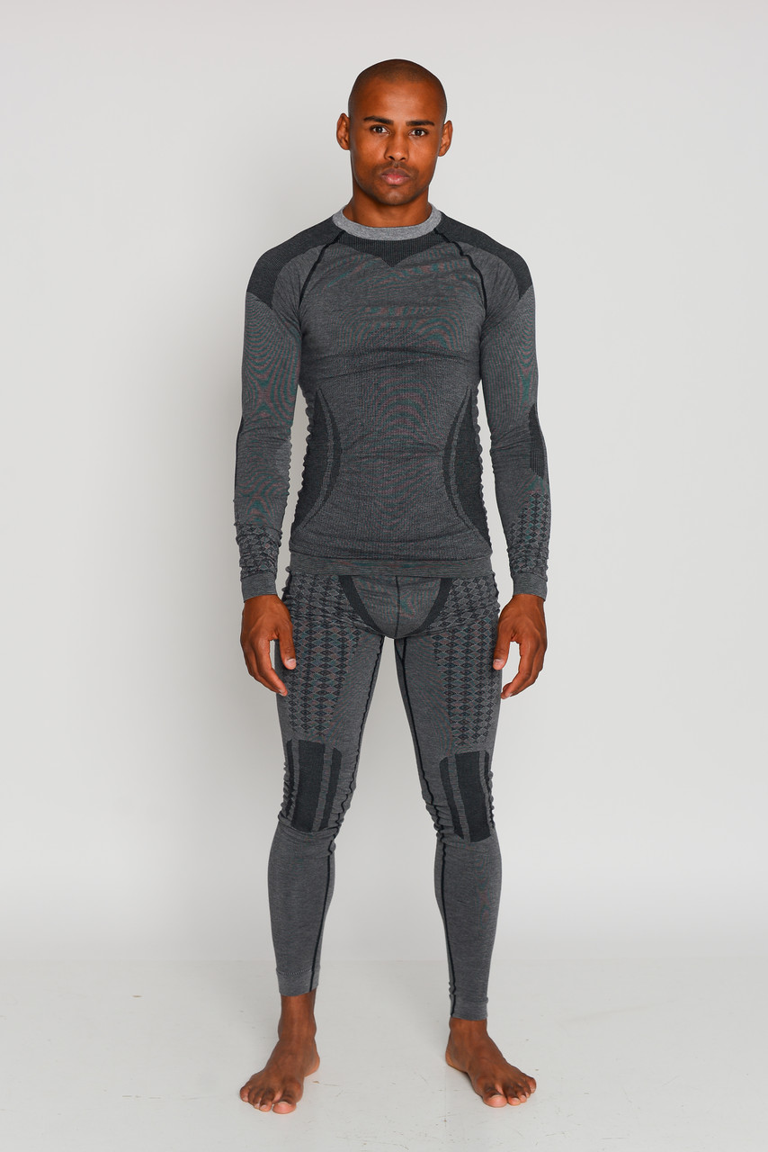 

Комплект мужского термобелья с шерстью альпаки Hanna Style M-L Черный 000121458