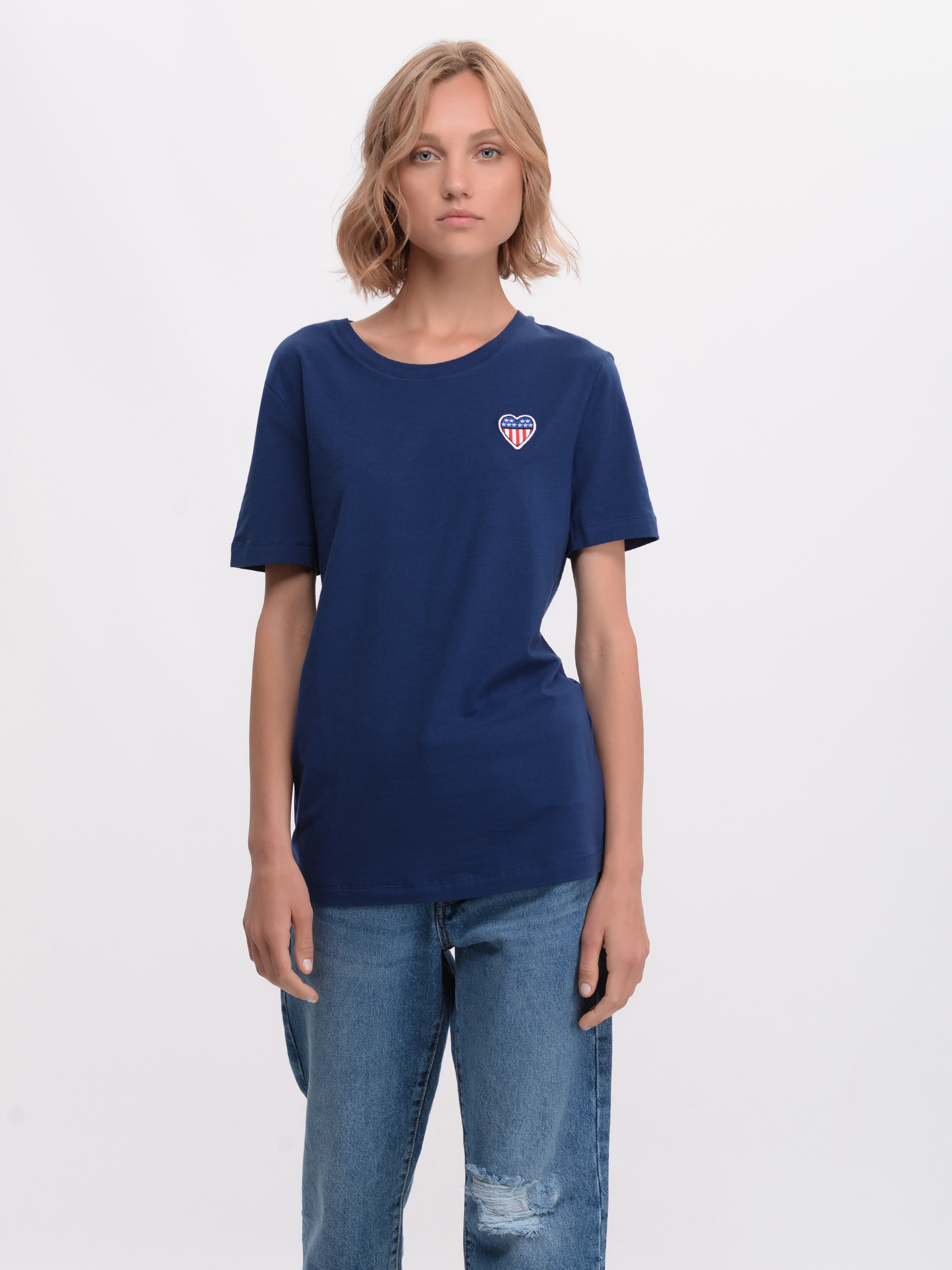 

Футболка Love Moschino 5770.4 40 () Синяя, Футболка Love Moschino 5770.4 40 (M) Синяя