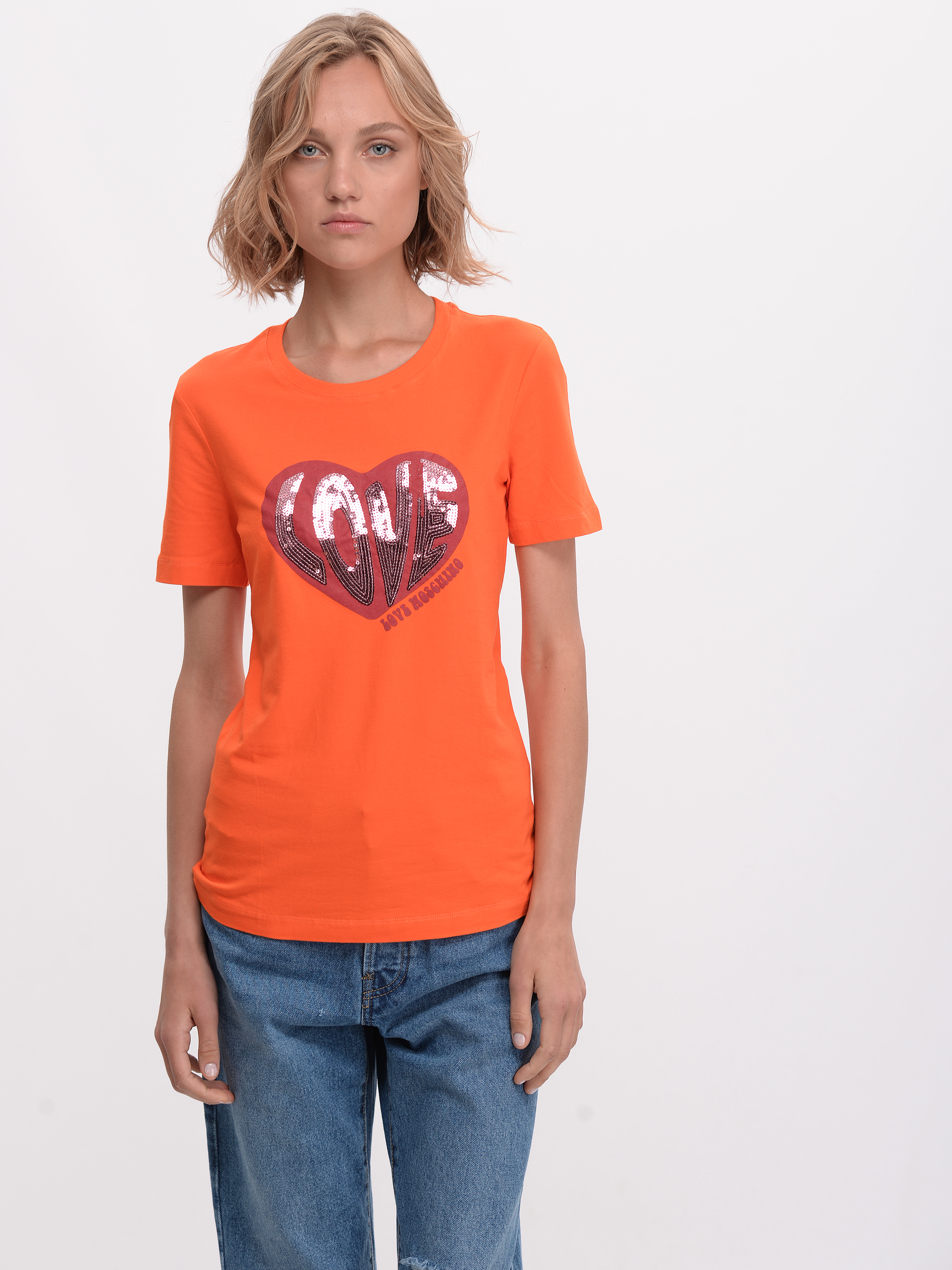 

Футболка Love Moschino 7352.5 34 (2XS) Оранжевая