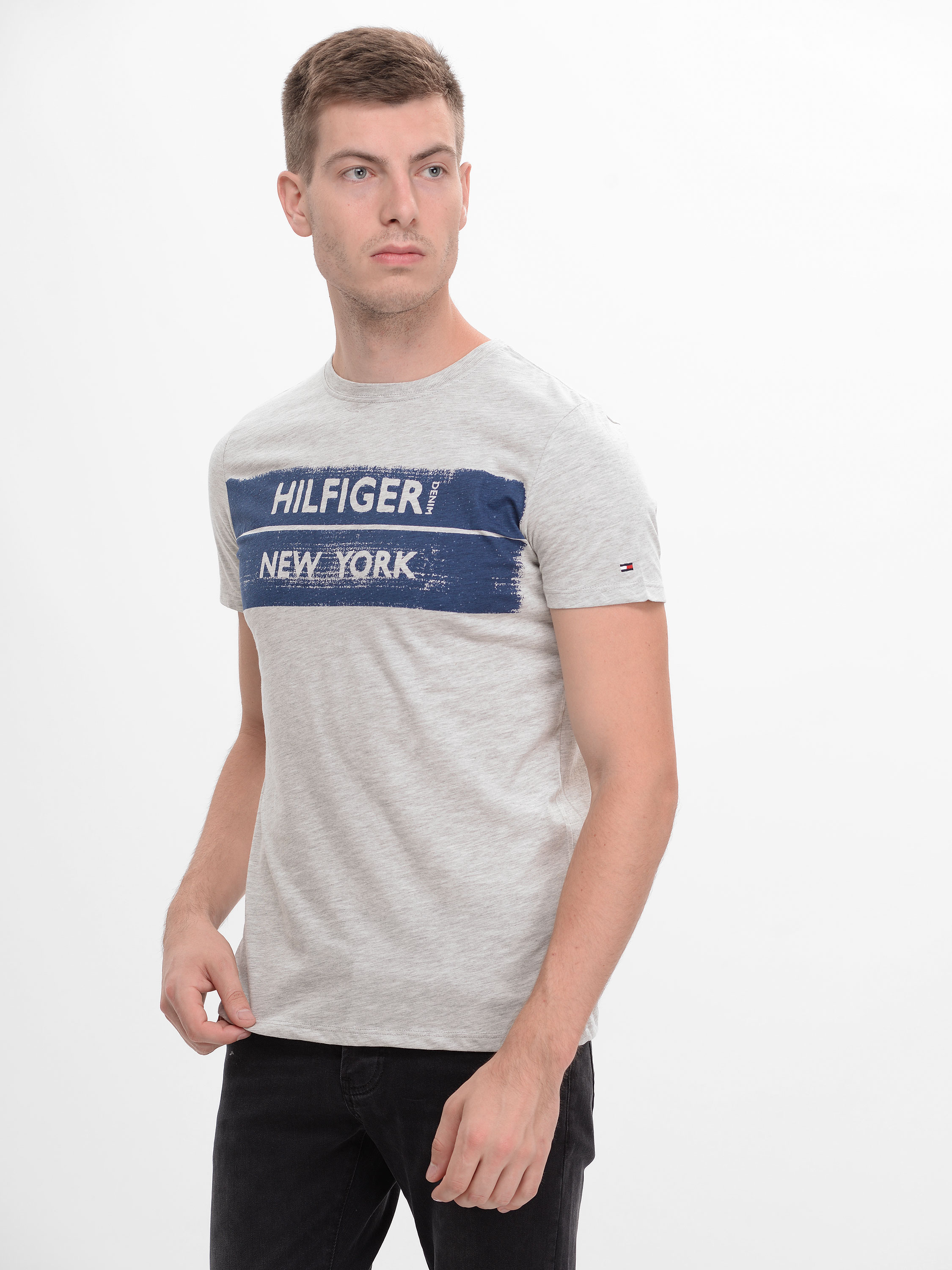 

Футболка Tommy Hilfiger 9160.4 S (44) Светло-серая