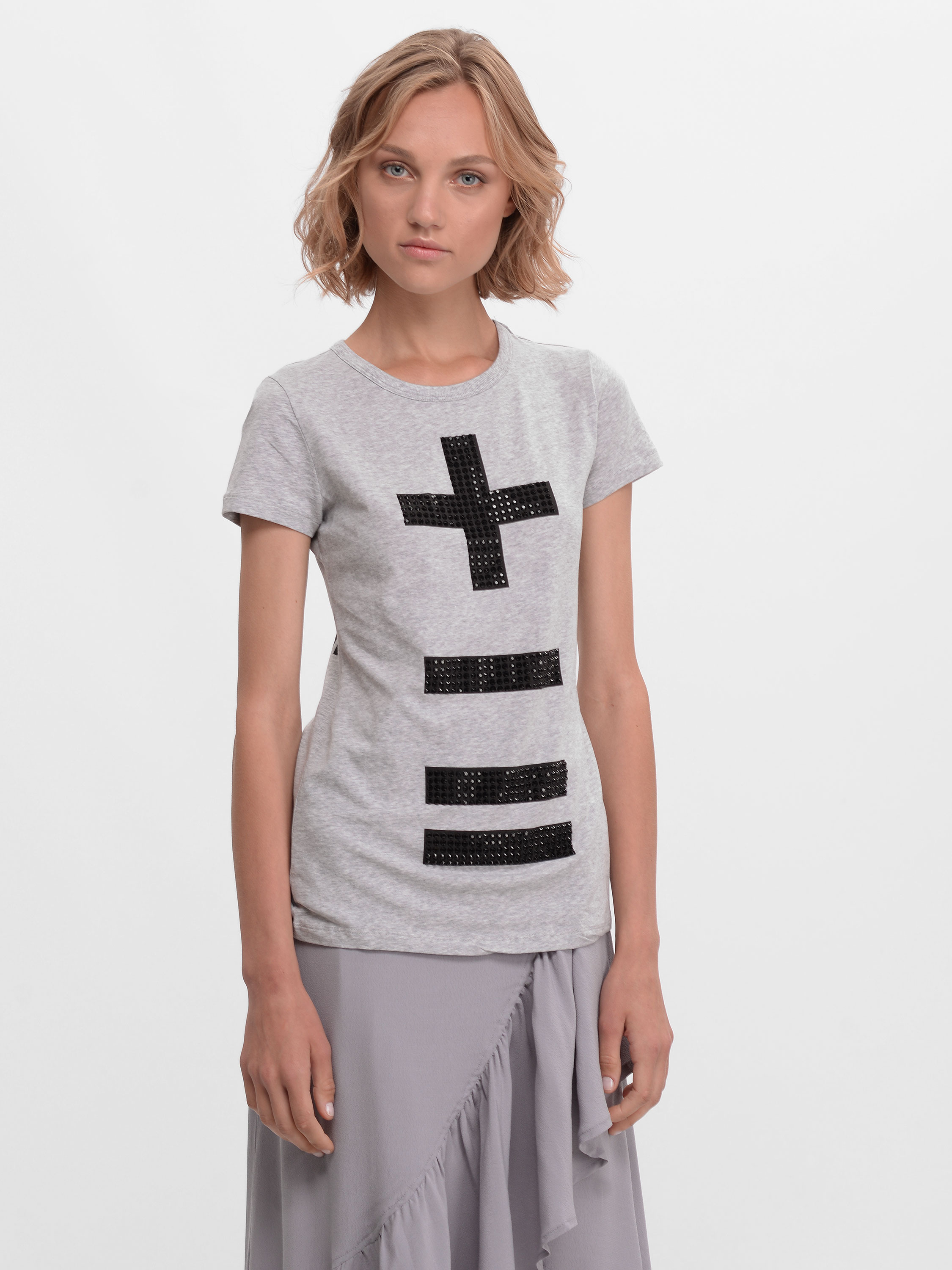 

Футболка Love Moschino 9654.1 34 (38) Серая
