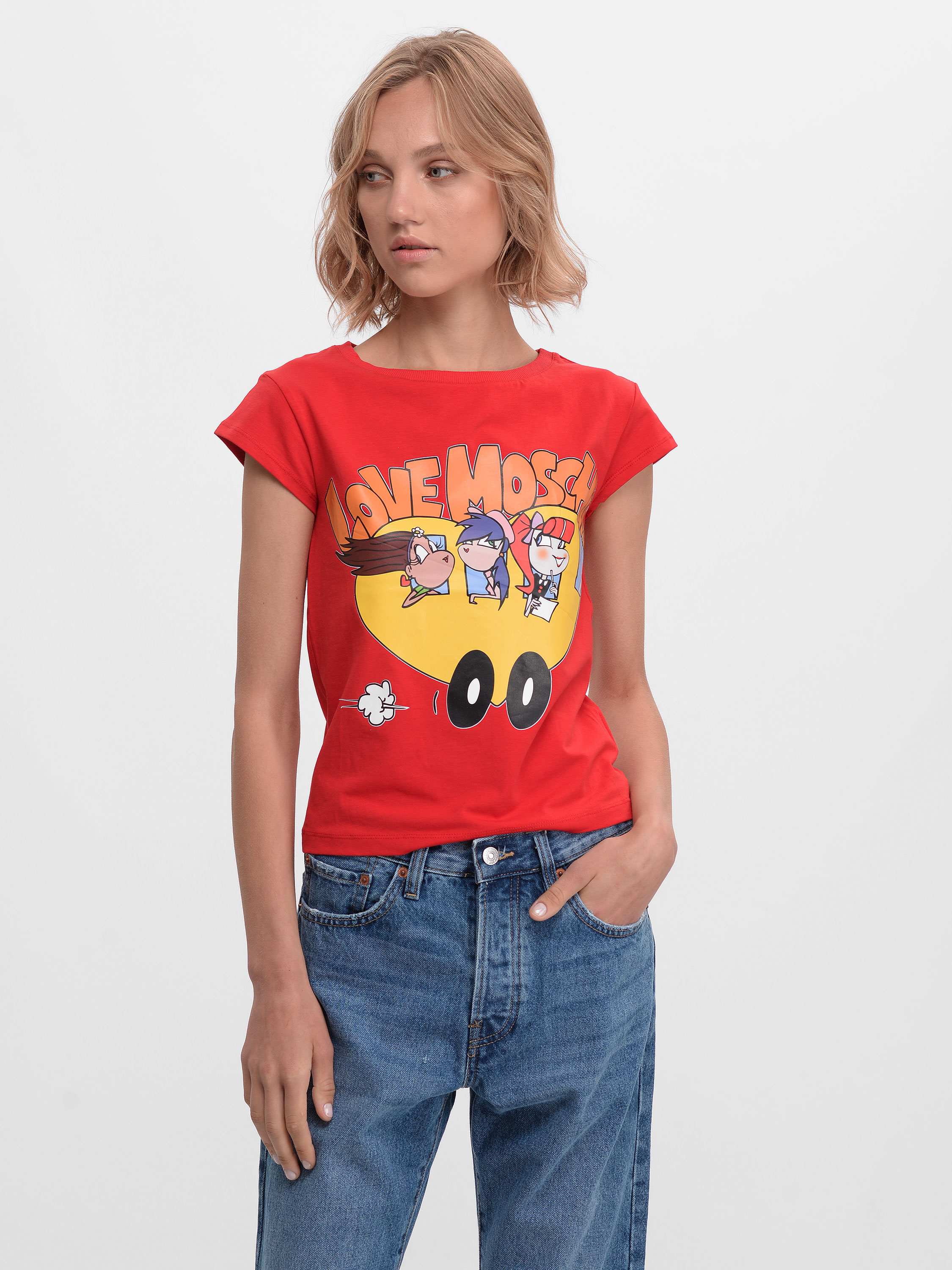 

Футболка Love Moschino 9656.2 38 (42) Красная