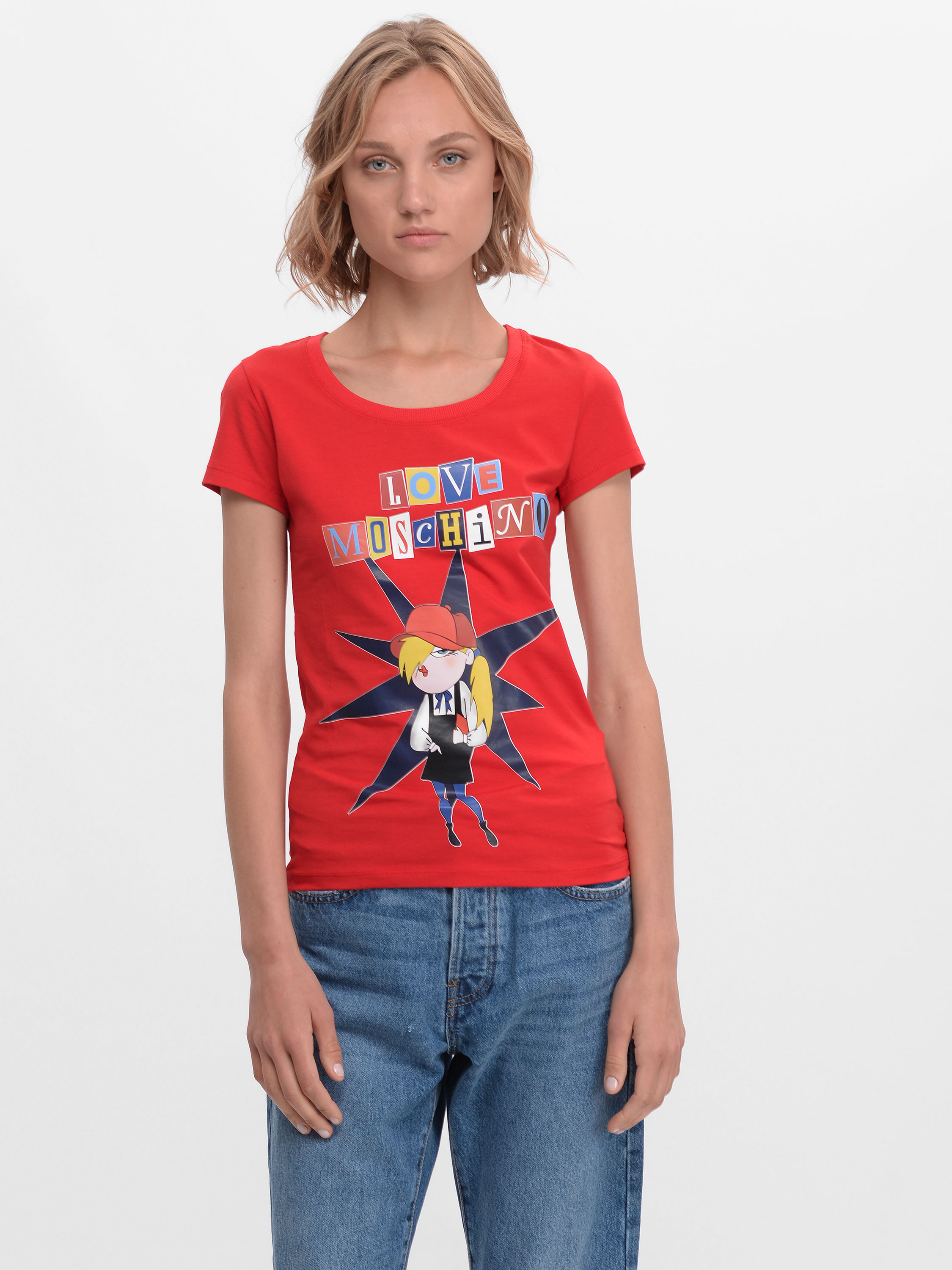 

Футболка Love Moschino 9657.2 36 (40) Красная