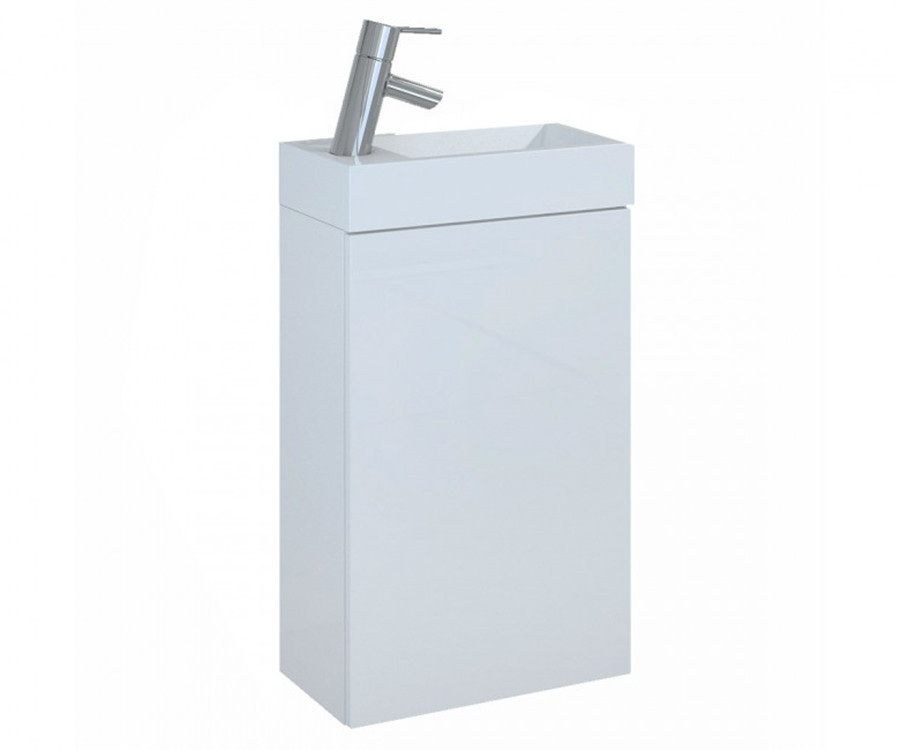 

Набір Young Basic White 400х225 тумба + умивальник керамічний (163068)