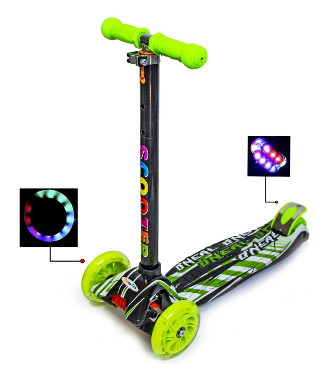 

Детский самокат SCOOTER MAXI Светящиеся колёса O'NEAL (SD 1098687237)