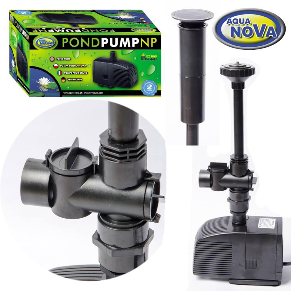 

Насос для фонтана AquaNova NP-650 л/ч (в к-те фонтанные насадки) (NP-650)
