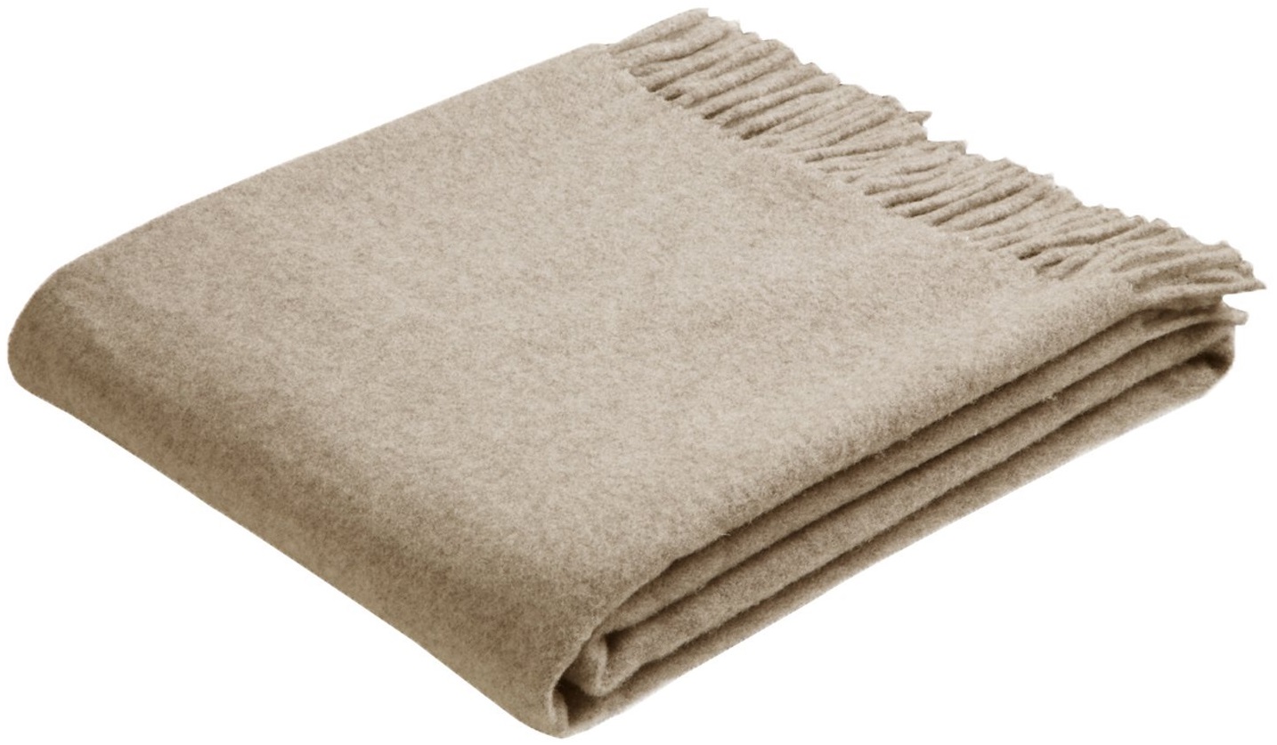 

Плед Biederlack Beige Wool 130x170