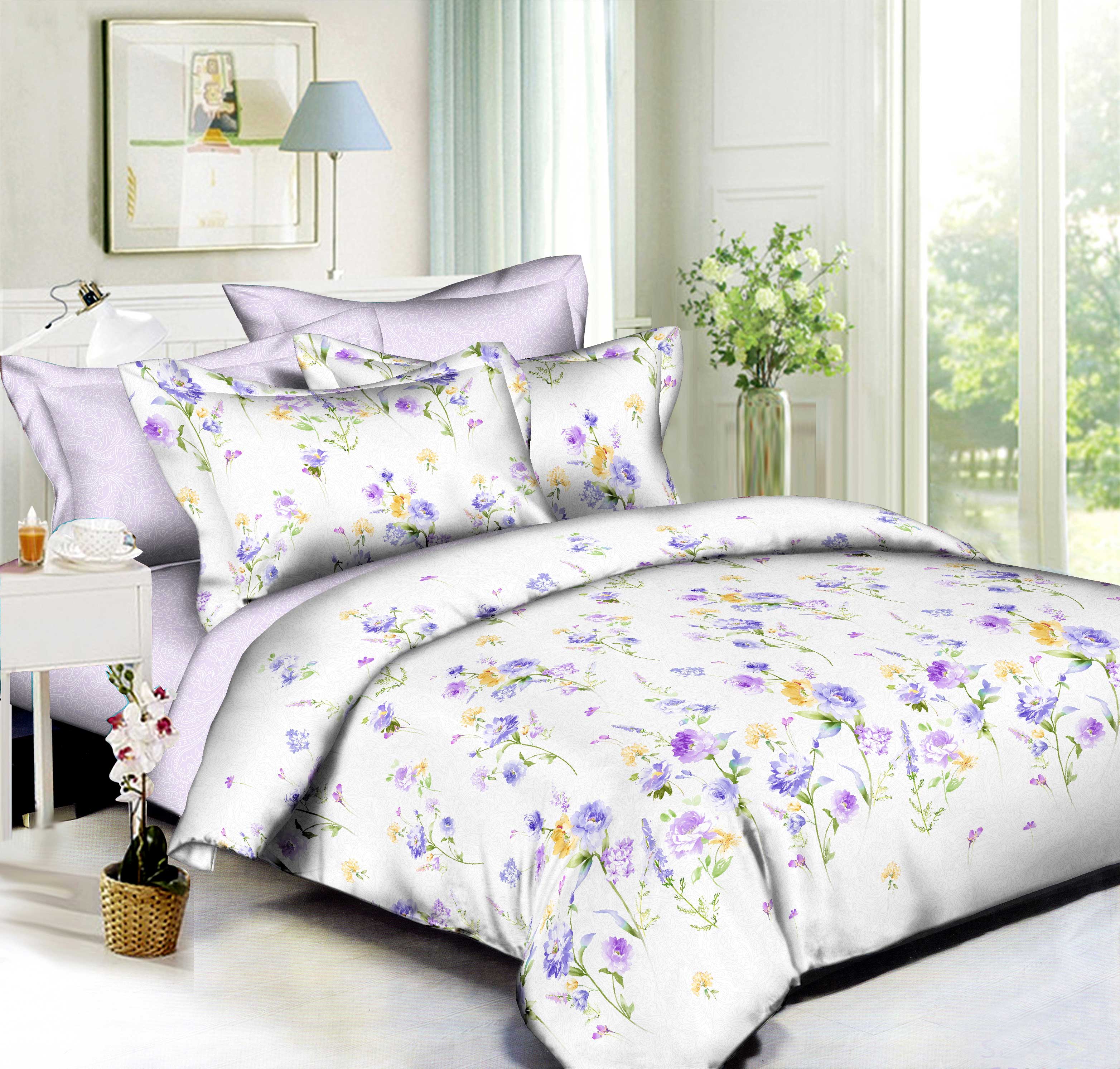 

Комплект постельного белья Home Line Бязь Аквитания 200х220