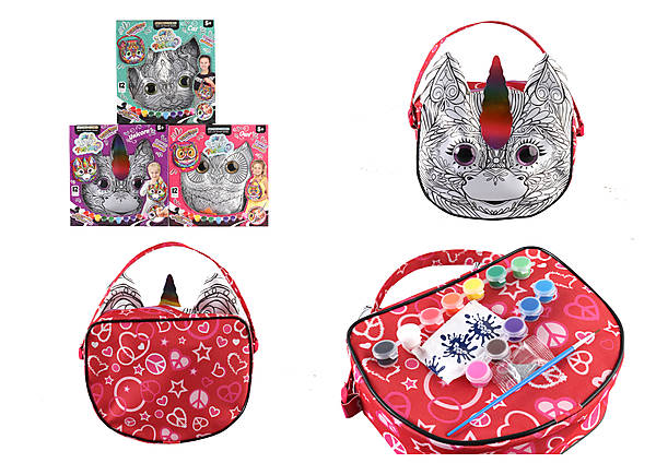 

Креативное творчество "My Color Pet-Bag" сумочка в ассортименте DANKO TOYS (CPB-01-01,02,03,1U,02U,03)