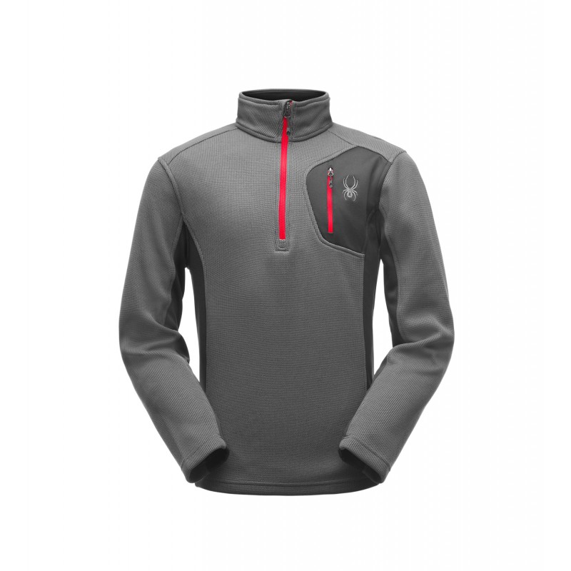 

Кофта-флис BANDIT HALF ZIP STRYKE Spyder 181388-069 XL Черный Красный Серый
