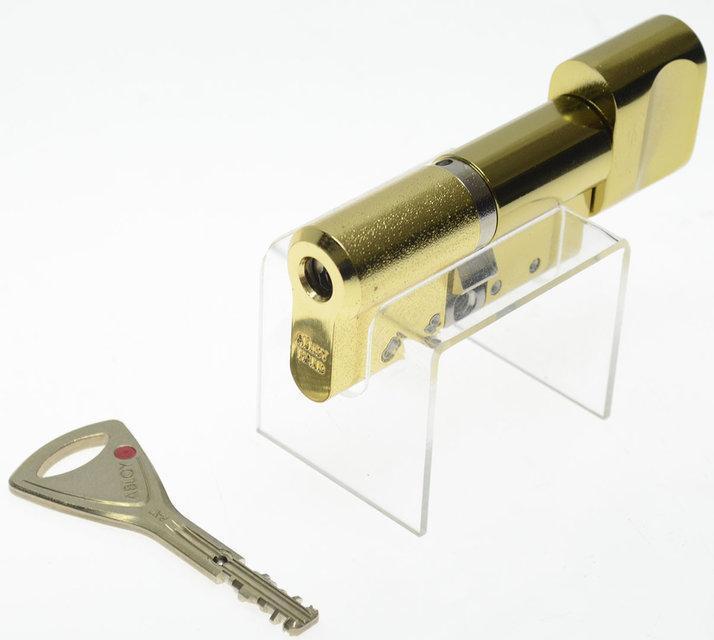 

Цилиндр Abloy Protec2 HARD 113 мм (77х36T) ключ/тумблер латунь