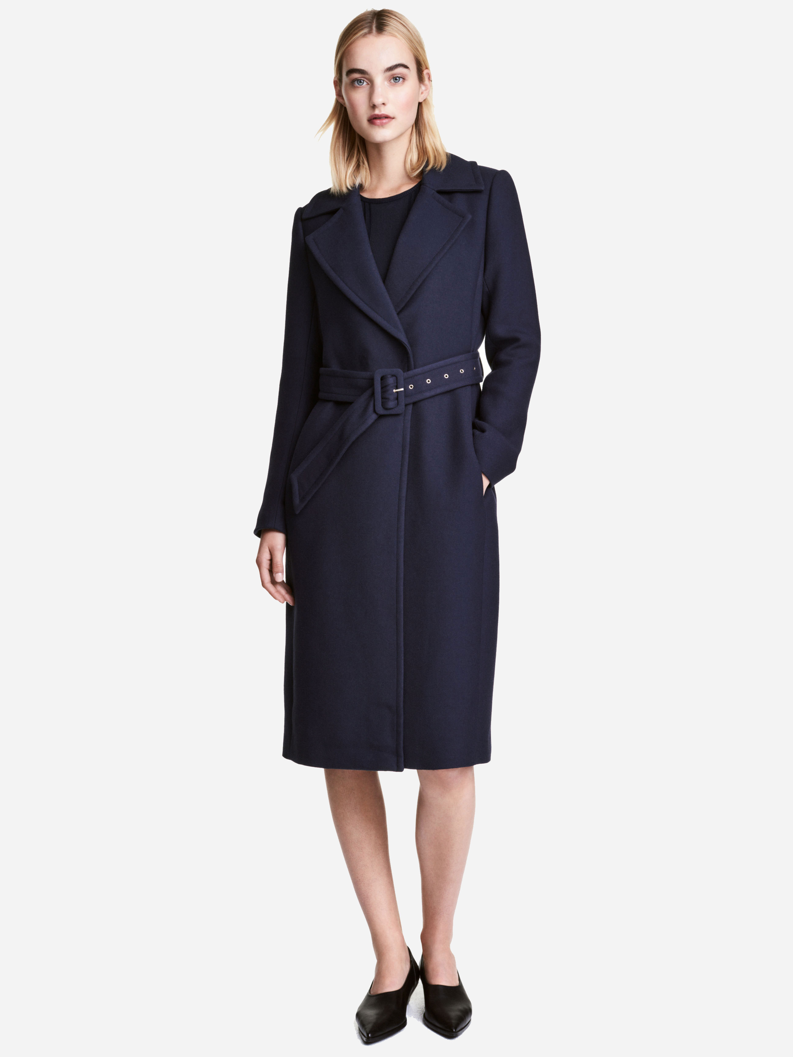 

Пальто H&M XAZ050916TEGS  Темно-синее, Пальто H&M XAZ050916TEGS 46 Темно-синее