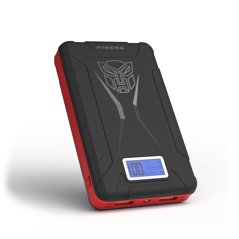 

Внешний аккумулятор Power Bank Pineng PN-933 10000 mAh Black