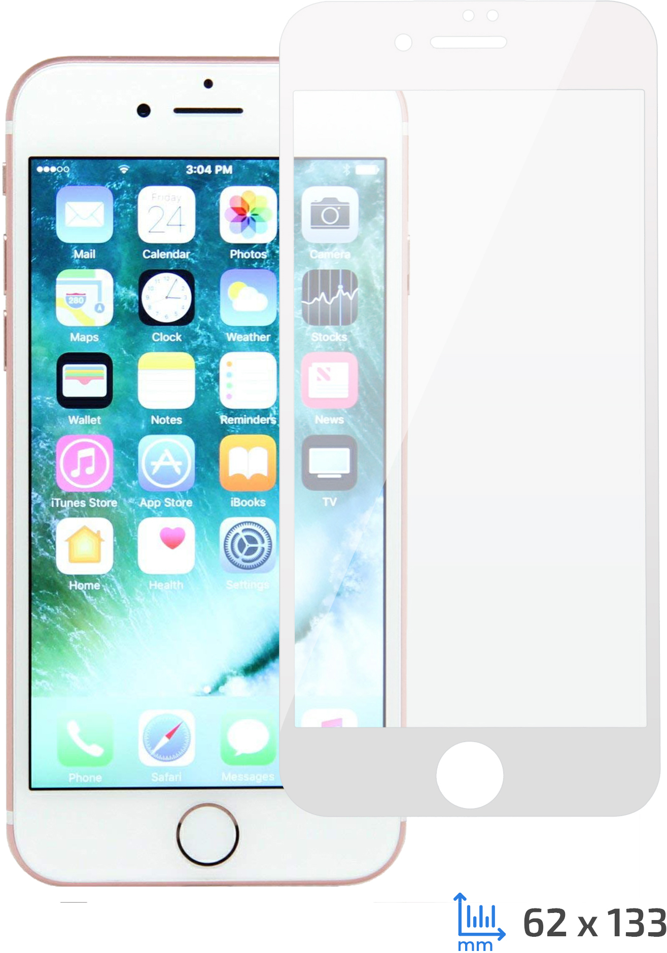 

Защитное стекло 2E для Apple iPhone 7/8 White (2E-TGIP-8/7-3D-WB)