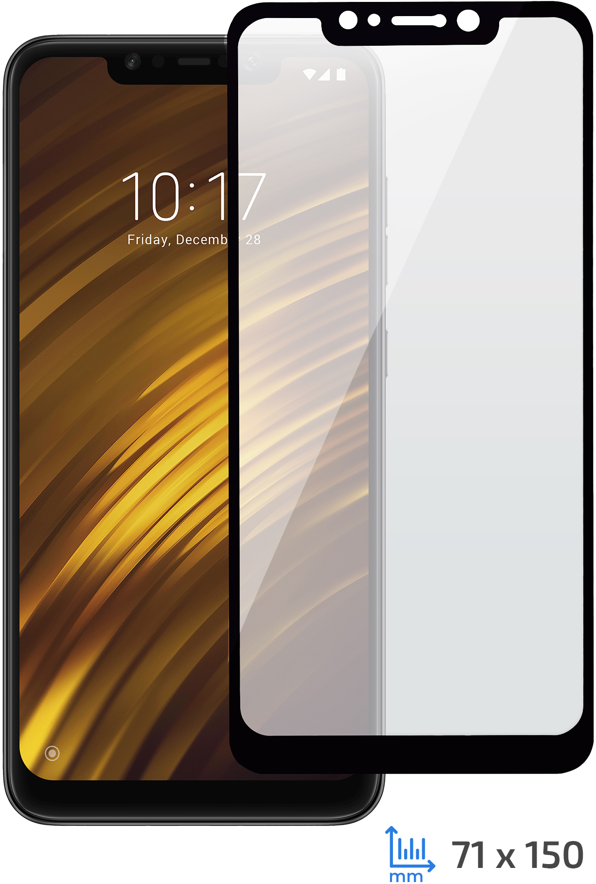 

Защитное стекло 2E для Xiaomi Pocophone F1 Black (2E-TGMI-PF1-25D-BB)