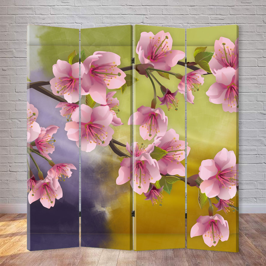 

Ширма декоративная FineDecor "Сакура" 160x180 см 173а