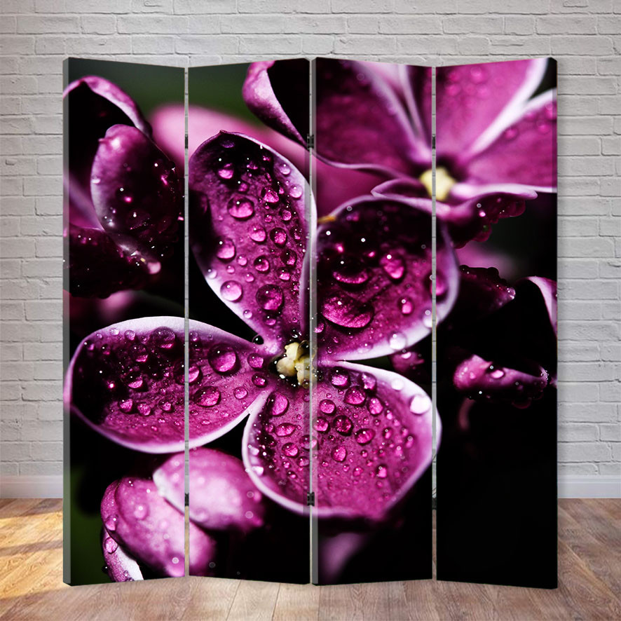 

Ширма декоративная FineDecor "Цветок сирени" 160х180 см 116а