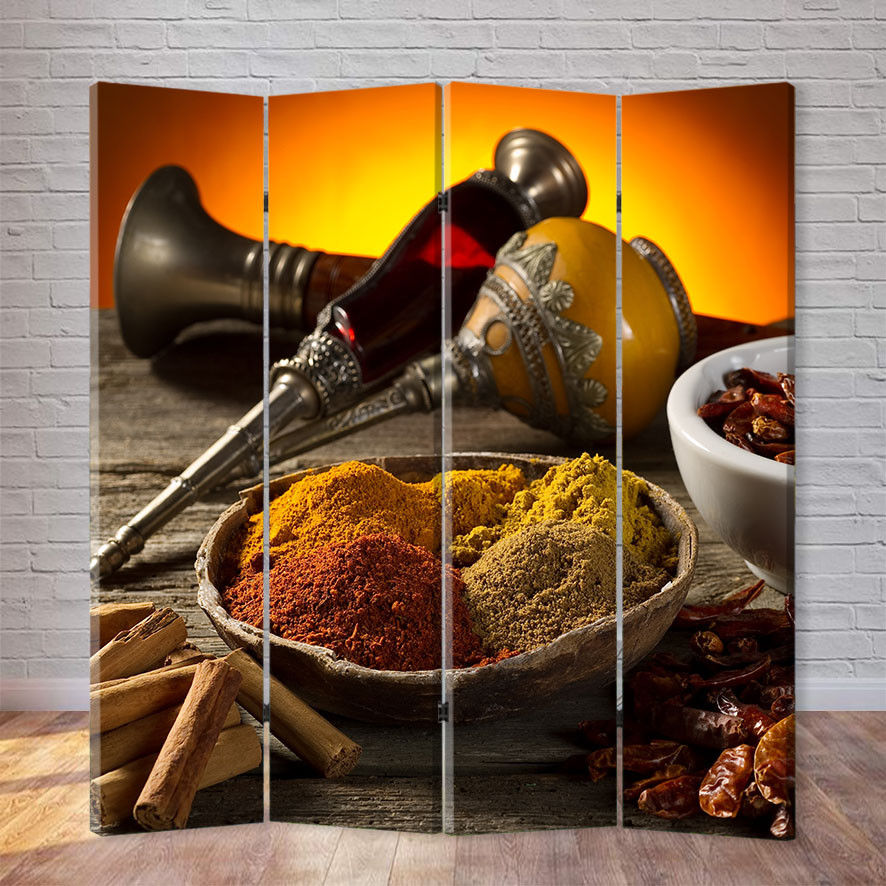 

Ширма декоративная FineDecor "Специи" 160х180 см 101а