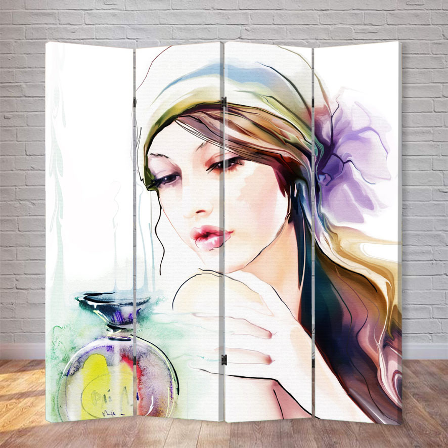 

Ширма декоративная FineDecor "Парфюм" 160x180 см 197a