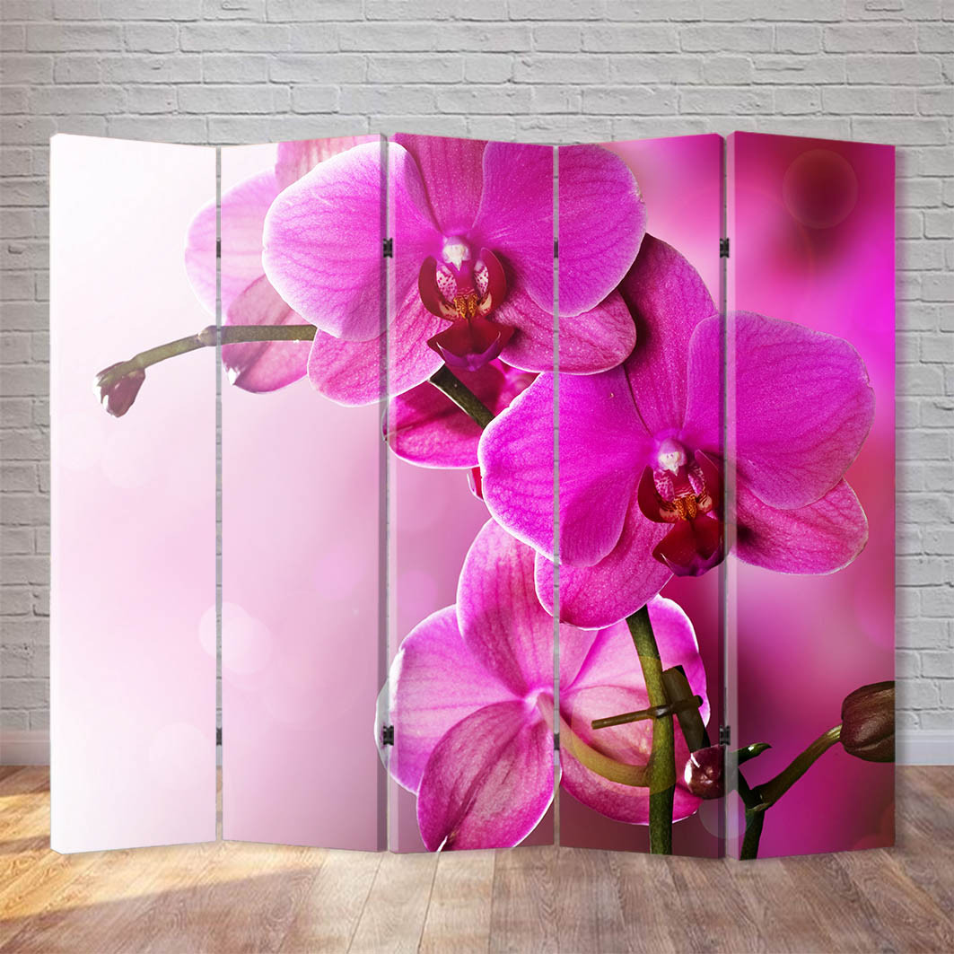 

Ширма декоративная FineDecor "Орхидея" 200x180 см 137b