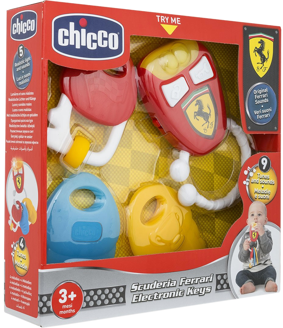 

Игрушка музыкальная Chicco Ключи Ferrari (09564.00) (8058664095124)